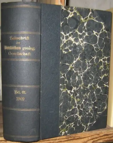 Zeitschrift der Deutschen Geologischen Gesellschaft.   Paul Grosch / Kurt Prietzsch / S. A. Papavasiliou / C. Renz / P. Krusch  / Joh.. 