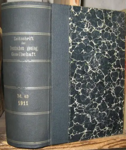Zeitschrift der Deutschen Geologischen Gesellschaft.   B. Baumgärtel / Otto Beyer / R. Ewald / C. Gagel / W. Gothan / O. Grupe /.. 