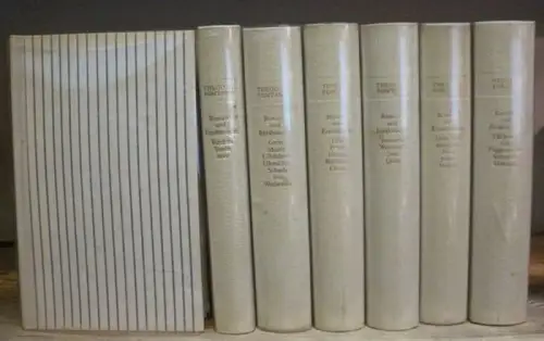 Fontane, Theodor   Peter Goldammer, Gotthard Erler, Anita Golz, Jürgen Jahn (Hrsg.): Romane und Erzählungen. 7 (von 8) Bänden. Es liegen vor: 1) Vor.. 