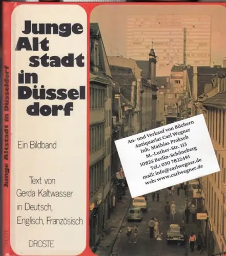 Düsseldorf. - Gerda Kaltwasser: Junge Altstadt in Düsseldorf. 