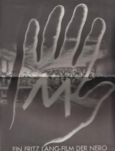 BerlinArchiv herausgegeben von Hans Werner Klünner und Helmut Börsch Supan.   Film Kurier, Verlag Alfred Weiner, Berlin (Hrsg.): M   Programm zum Film..