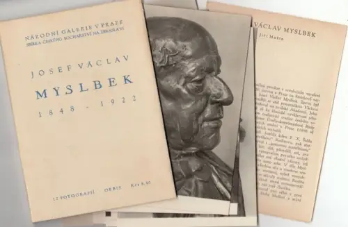 Myslbek, Josef Vaclav. - Jiri Masin. - Fotografie: Josef Ehm: Josef Vaclav Myslbek 1848-1922. 12 Fotografii. 