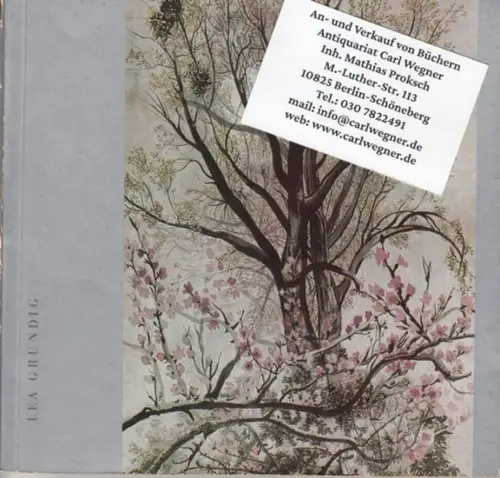 Grundig, Lea.   Verband Bildender Künstler Deutschlands / Staatliche Kunstsammlungen Dresden, Kupferstichkabinett / Staatliche Museen zu Berlin, National Galerie.   Red.: Gerhard Pommeranz.. 