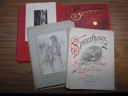 Spree-Athen. - ALLERS, C(HRISTIAN) W(ILHELM): Spreeathener. Berliner Bilder. - Mit einer Beigabe: Original-Radierung 'Am Krögel' (Badtke). 