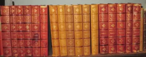 Raabe, Wilhelm: Sämtliche Werke. 17 (von 18 Bänden)   in 3 Serien zu je 6 Bänden. (es fehlt: Dritte Serie, Band 4).. 