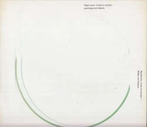 Rudin, Nelly - Werner Blaser u.a: Nelly Rudin - Randzonen : innen ist außen - Bilder und Objekte. (Ausstellung Haus für konstruktive und konkrete Kunst, Zürich 19. August bis 22. Oktober 2000). 