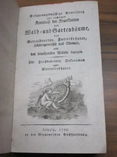Schreger: Erfahrungsmäßige Anweisung zur richtigen Kenntniß der Krankheiten der Wald  und Gartenbäume, der Getraidearten, Futterkräuter, Küchengewächse und Blumen. Nebst den bewährtesten Mitteln dagegen. Für.. 