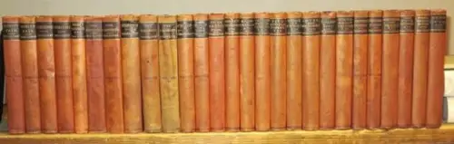 Thackeray, William Makepeace: The Works of William Makepeace Thackeray. Complete in 27 volumes. The Pocket Edition  Vanity Fair I + II / The History.. 