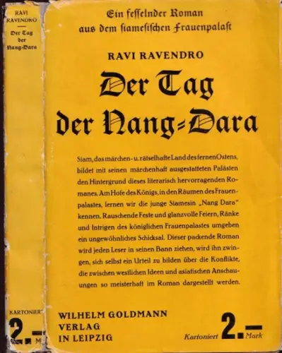 Ravendro, Ravi: Der Tag der Nang Dara -. Roman von Ravi Ravendro. 