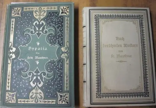 Mauthner, Fritz: Hypatia. Roman aus dem Altertum. 