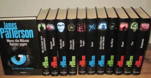 Patterson, James: Alex Cross Romane   11 Bände der Reihe : Es liegen vor: Band 4: Wenn die Mäuse Katzen jagen / Bd. 5:.. 