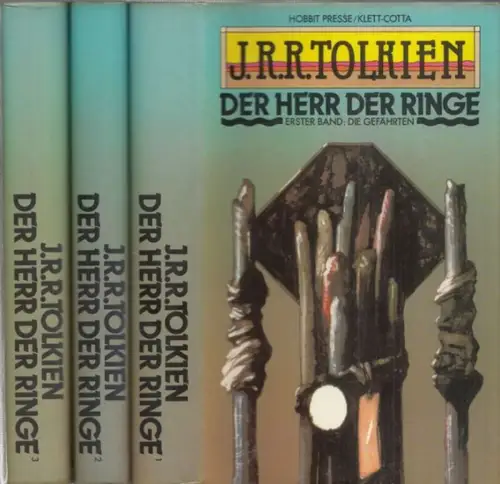 Tolkien, J.R.R.  [ John Ronald Reuel ] / Margaret Carroux (Übers.): Der Herr der Ringe komplett in allen drei Bänden. Band I: Die Gefährten.. 