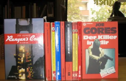 Joe Gores (das ist Richard Stark! Weitere Pseudonyme: Tucker Coe und Westlake, Donald E.): Konvolut mit  10 Titeln: 1) Der Killer in dir. 2).. 