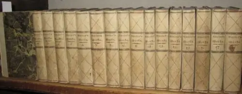 Schiller, Friedrich von: Sämmtliche Werke. Bände 1 - 18  OHNE den Band 8 ( Sämtliche, Saemmtliche Werke ). 