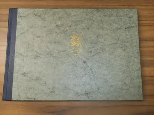 Flensburg: Zur Erinnerung an den Besuch im nördlichen Grenzgebiet Schleswig-Holsteins am 6. und 7. Oktober 1951. Herrn Rudolf Schmidt überreicht von der Arbeitsgemeinschaft Deutsches Schleswig E.V. 