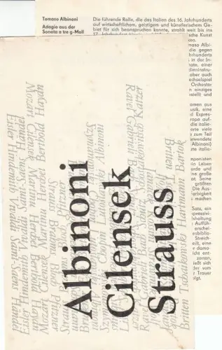Programmheft zum 1. Sinfoniekonzert, Spielzeit 1978/1979, Dezember 1978.   Dirigent: Dieter Gerhardt Worm, Solisten: Alfred Lipka (Viola, Berlin) und Domorganist Hans Otto (Orgel, Freiberg).. 