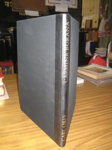 Carmina Burana. Cantiones profanae. Faksimile der autographen Partitur in der Bayerischen Staatsbibliothek München. Hrsg. von der Carl Orff-Stiftung. Mit einführenden Beiträgen von H. Schaefer und W. Thomas [Engl./Dt. Text]