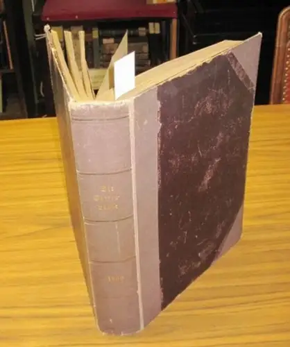 Gartenlaube.- Anton Bettelheim (Red.) - Robert Mohr (Hrsg.): Die Gartenlaube - Jahrgang 1900. Illustriertes Familienblatt. Komplett mit 28 Halbheften. Aus dem Inhalt: W. Heimburg; Im Wasserwinkel (Roman) / Rudolph Stratz: samun (Novelle) / Franz Bendt: Di
