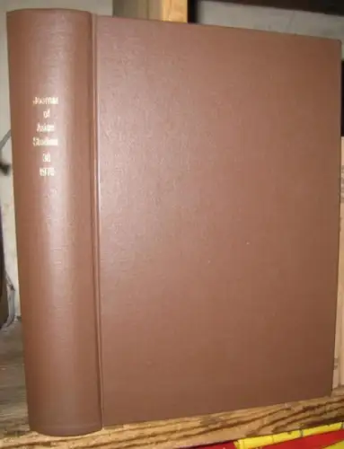 Asian Studies, Association for. - texts by Marvin Davis / A. Thomas Kirsch / Robert Evans, jr. / Marius B. Jansen and many others: The journal of Asian Studies. Annual index. Volume XXXVI, numbers 1 - 4, November 1976 - August 1977. - From the contents: M