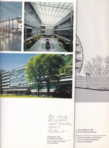Heinle, Wischer und Partner, Freie Architekten GbR (Hrsg.): Jahresberichte: Konvolut, bestehend aus 10 Berichten: 1991: Entwurfskonzeptionen / 1995 / 1999 : Komplexität und Vielfalt / 2000 / 2001 : Kommunikation und Innovation / 2002 - 2005 UND 2007. 
