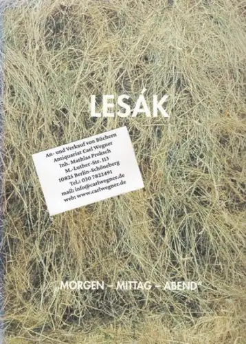 Lesak, Frantisek. - Katalogredaktion: Werner Fenz: Morgen - mittag - abend. Studie nach einem Bildmotiv von Claude Monet. - zur Ausstellung 1990-1992 in Graz, Amsterdam u. a. 