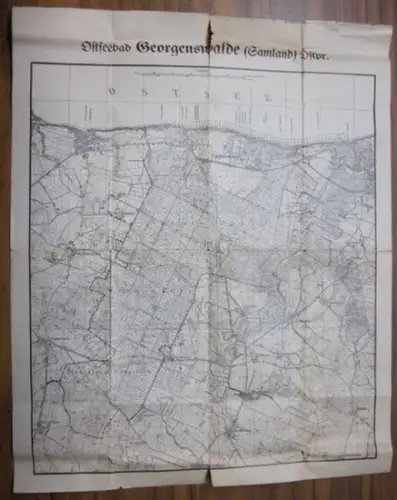 Georgenswalde: Ostseebad Georgenswalde (Samland) Ostpr. 1 : 25.000. 
