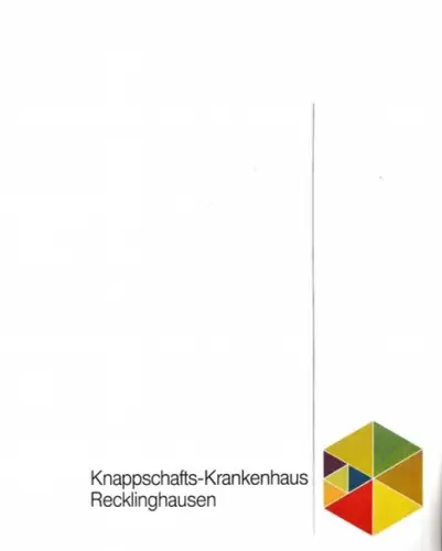 Recklinghausen.- Bundesknappschaft, Bochum (Hrsg.): Knappschafts-Krankenhaus Recklinghausen. 