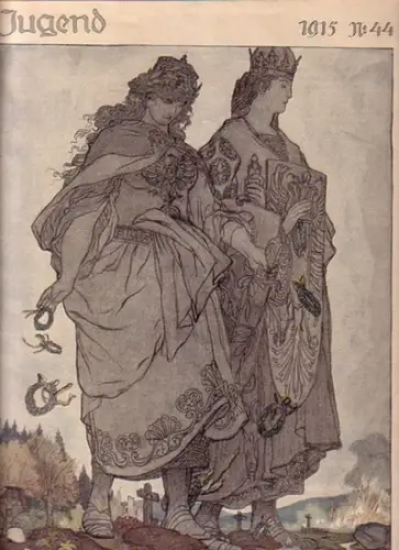 Jugend   Ostini, F.v., Sinzheimer, S. und Matthäi, A. und  Langheinrich, F. und Ettlinger, K. (Redaktion): Jugend. Münchner illustrierte Wochenschrift für Kunst und.. 