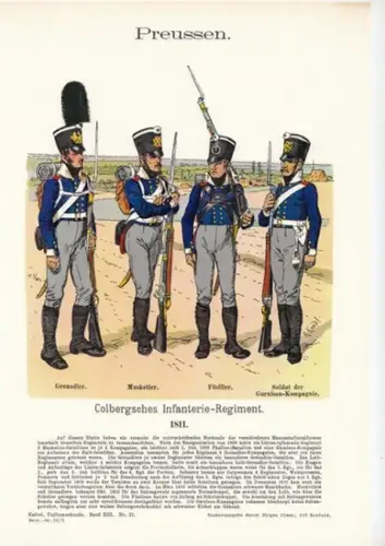 Heere der Vergangenheit, ihre Uniformierung, Bewaffnung, Ausrüstung und ihre Feldzeichen: Konvolut mit 34 Tafeln der Gruppe IV: Neuherausgabe der Knötel'schen Uniformkunde. - Enthalten sind folgende Tafeln: 1-14, 33, 34, 41, 50, 51, 52, 77, 78, 102-113