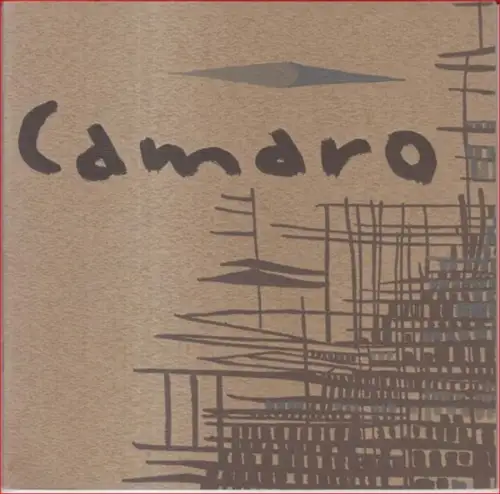 Camaro, Alexander. - Will Grohmann (Vorwort): Alexander Camaro. Das Werk in einer Auswahl von Ölbildern, Pastellen und Mischtechnik aus den Jahren 1946 bis 1960. - Zur Ausstellung im Kunst- und Gewerbeverein Pforzheim, 1962. 