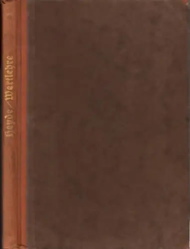 Heyde, Erich: Grundlegung der Wertlehre. 