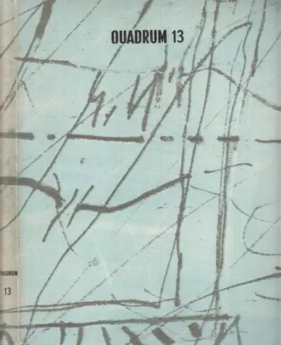 Quadrum.  Pierre Janlet, Robert Giron, Eléonore Bille   De Mot (Red.)   L´Association pour la diffusion artistique et culturelle (A.D.A.C.): Quadrum No.. 