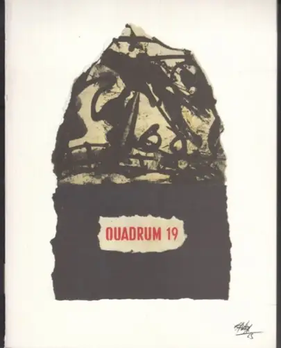 Quadrum.  Pierre Janlet, Robert Giron, Eléonore Bille   De Mot (Red.)   L´Association pour la diffusion artistique et culturelle (A.D.A.C.): Quadrum No.. 