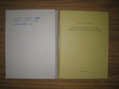 Die Bildwerke vom Djebelet el Beda in ihrer räumlichen und zeitlichen Umwelt. Herausgegeben von der Max Freiherr von Oppenheim-Stiftung. Mit Abbildungen im Text, 54 Tafeln und 3 gefalt. Karten in hinterer Deckeltasche