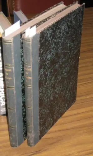 Zeitschrift für Kunst- und Antiquitäten-Sammler.- Geo. J. Bruck (Red.): Zeitschrift für Kunst- und Antiquitäten-Sammler. 1. und 2. Jahrgang  1883 / 1884 sowie 1884 / 1885 komplett in 2 Bänden. 