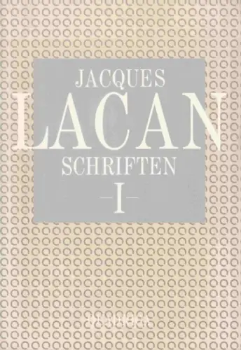 Schriften I ( = Das Werk ).   Im Inhalt: Das Seminar über E. A. Poes 'Der entwendete Brief' / Das Spiegelstadium als Bildner.. 