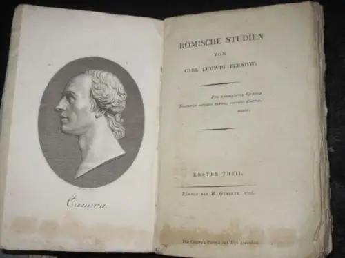 Fernow, Carl Ludwig: Römische Studien. Erster, zweiter und dritter Theil. 