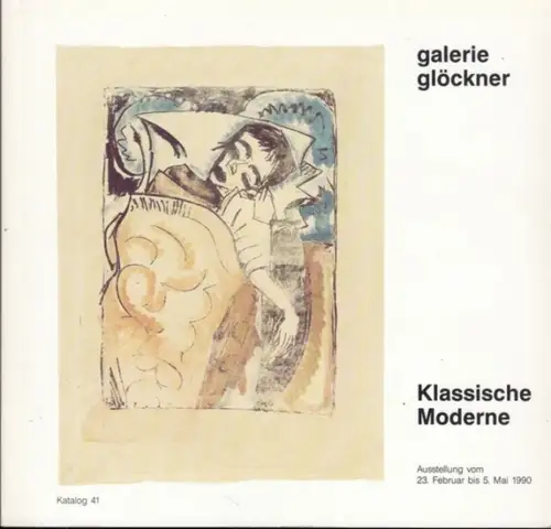 Galerie Glöckner.   mit Werken von Gerd Arntz, Ernst Barlach, Lovis Corinth, Conrad Felixmüller, Emil  Orlik, Lesser Ury, Oskar Kokoschka, Wassily Kandinsky, Hermann.. 