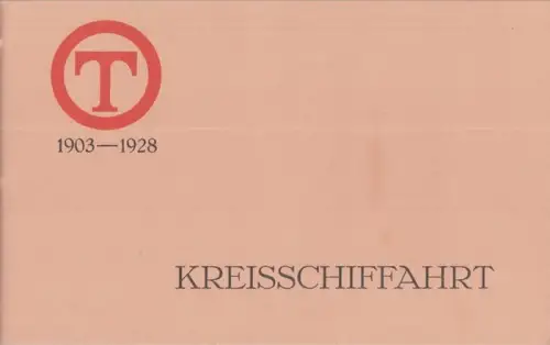 BerlinArchiv herausgegeben von Hans-Werner Klünner und Helmut Börsch-Supan. -  Kreis Teltow (Hrsg.): 25 Jahre Kreisschiffahrt 1903-1928. (Berlin-Archiv, herausgegeben von Hans-Werner Klünner und Helmut Börsch-Supan). - REPRINT !. 
