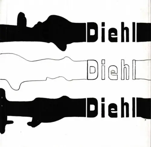 Diehl, Hans-Jürgen - Heinz Ohff (Text), Elke Wehn: Diehl - (Katalog). Einladung zur Ausstellungseröffnung in der Galerie Großgörschen 35, Berlin 62, am Freitag den 20. Mai 1966. 