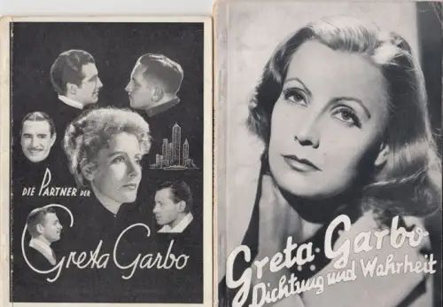 Garbo, Greta. - bearbeitet von Hans-Joachim Schlamp: Die Partner der Greta Garbo ( = Band 5 der Künstler-Biographien ). - mit einer Beigabe: Greta Garbo. Dichtung und Wahrheit (von Robert Volz). 