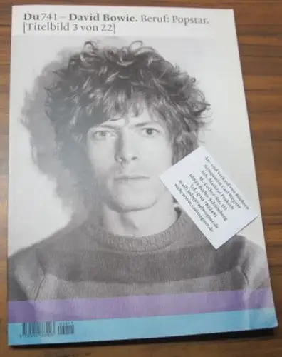 Du 741 - David Bowie. Beruf: Popstar (Titelbild 3 von 22)