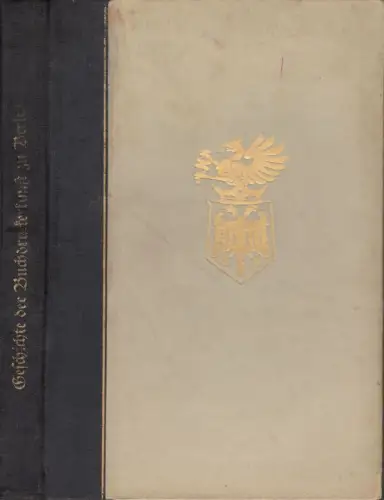 Geschichte der Buchdruckerkunst zu Berlin im Umriß.   mit Anhang 1: August Potthast   Die Bewegung von 1848 im Berliner Buchdruck / Anhang.. 
