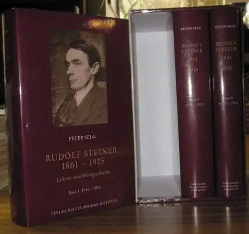 Steiner, Rudolf. - Peter Selg: Rudolf Steiner. 1861  1925. Lebens- und Werkgeschichte. Komplett in 3 Bänden: 1) 1861 bis 1914. 2) 1914 bis 1922. 3) 1923 bis 1925. 
