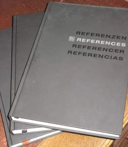 DLW - Referenzen - References - Referencer - Referencias.  Bände (Vol.) 1-3. / 3 Bände - 3 volumes