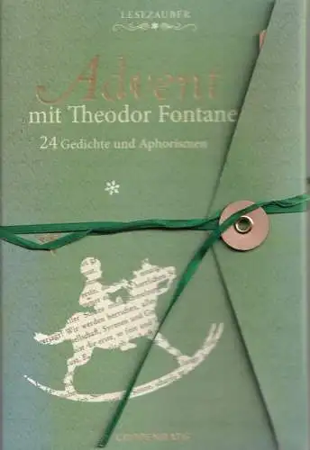 Fontane, Theodor - Valerie Flakowski (Auswahl): Advent mit Theodor Fontane - 24 Gedichte und Aophorismen. 