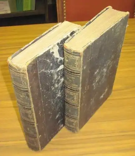 Dumas, Alexandre. - Eugene Giraud, Tony Johannot e Paul Gavarni (illu.): Le Comte de Monte-Cristo (Monte-Christo). Les volumes I et II sont complets. 