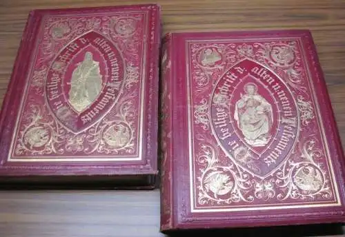 Die Heilige Schrift Alten und Neuen Testamentes. Komplett in 2 Bänden. Pracht Ausgabe mit zweihundert und dreissig Bildern von Gustav Doré. Aus der Vulgata übersetzt.. 