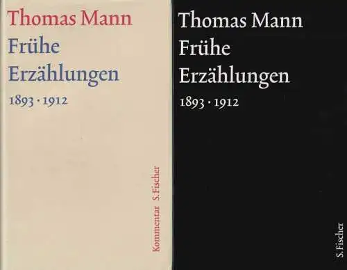 Mann, Thomas.   Terence J. Reed unter Mitarbeit von Malte Herwig: Frühe Erzählungen 1893 1912. Herausgegeben und textkritisch durchgesehen von Terence J. Reed unter.. 