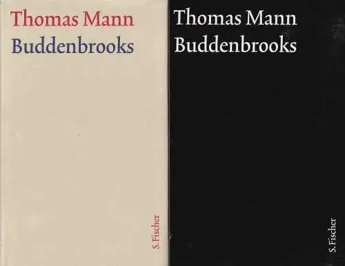Mann, Thomas.   Eckhard Heftrich: Buddenbrooks. Verfall einer Familie. Herausgegeben u. textkritisch durchgesehen v. Eckhard Heftrich. 2 Bände: Text + Kommentar. (= Große kommentierte.. 